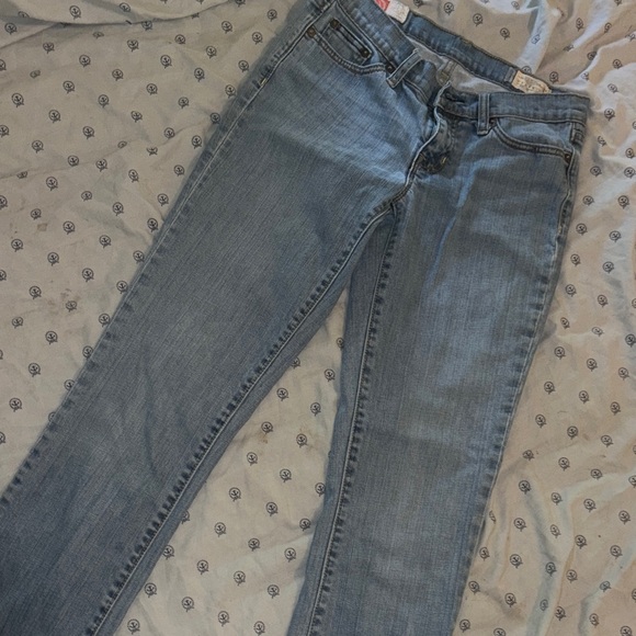 Women's Straight Leg Jeans in Classic Blue (VINTAGE) - Picture 1 of 3